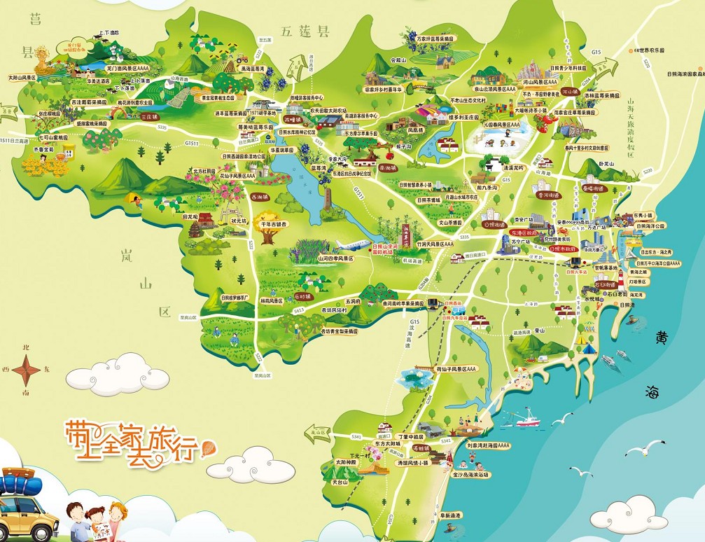 长安镇景区使用手绘地图给景区能带来什么好处？